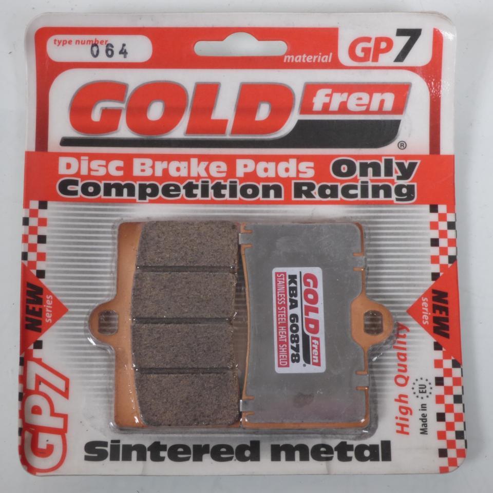 Plaquette de frein Gold Fren pour Moto Yamaha 660 SZR RR 1996 à 1997 AVG Neuf