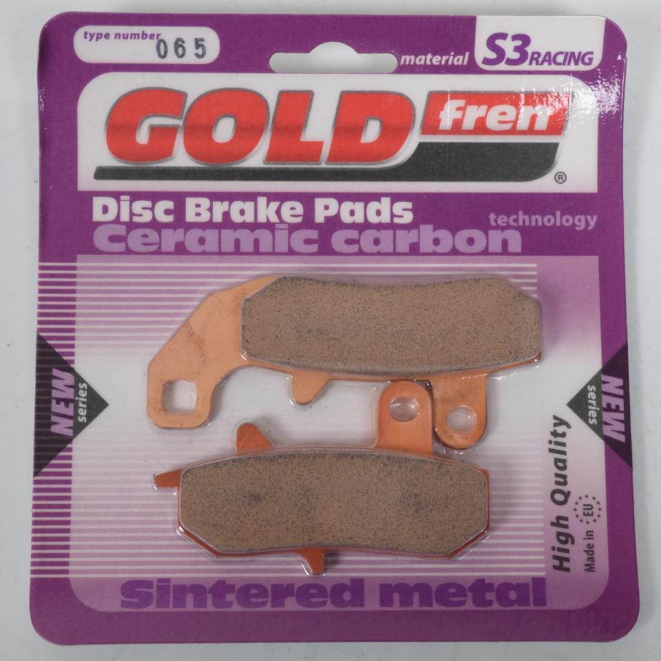 Plaquette de frein Gold Fren pour Moto Suzuki 800 DR 1990 à 1990 ARD / SL Neuf