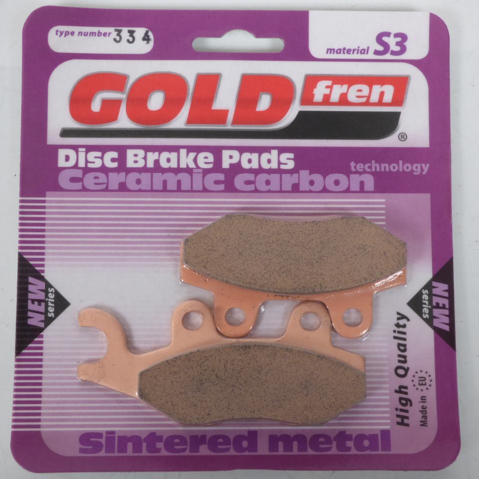 Plaquette de frein Gold Fren pour Scooter Kreidler 250 Insignio 4T 2014 à 2015 AVD Neuf
