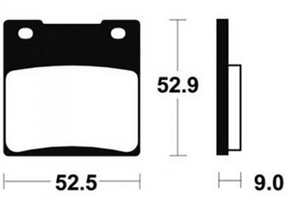 Plaquette de frein Tecnium pour Moto Suzuki 1000 Tl R / S 1998 à 2001 MR56 / AR Neuf