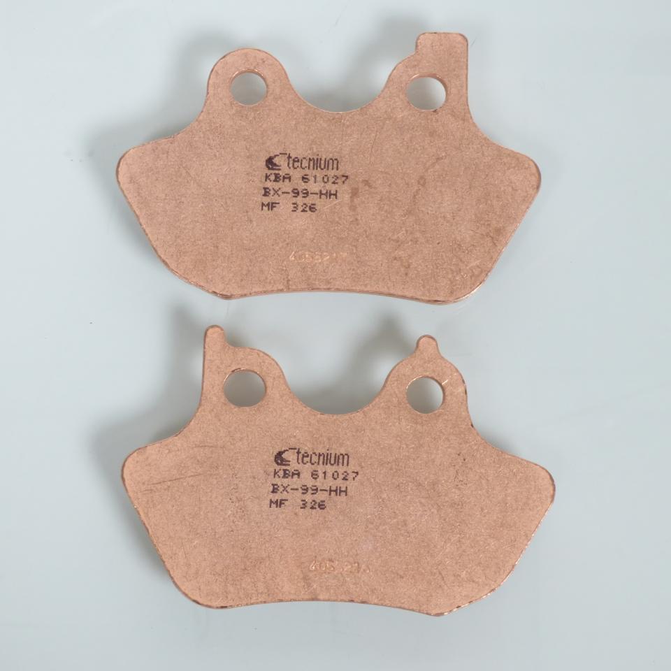 Plaquette de frein Tecnium pour Moto Harley Davidson 883 XLH Sportster 2000 à 2003 MF326 / AV Neuf