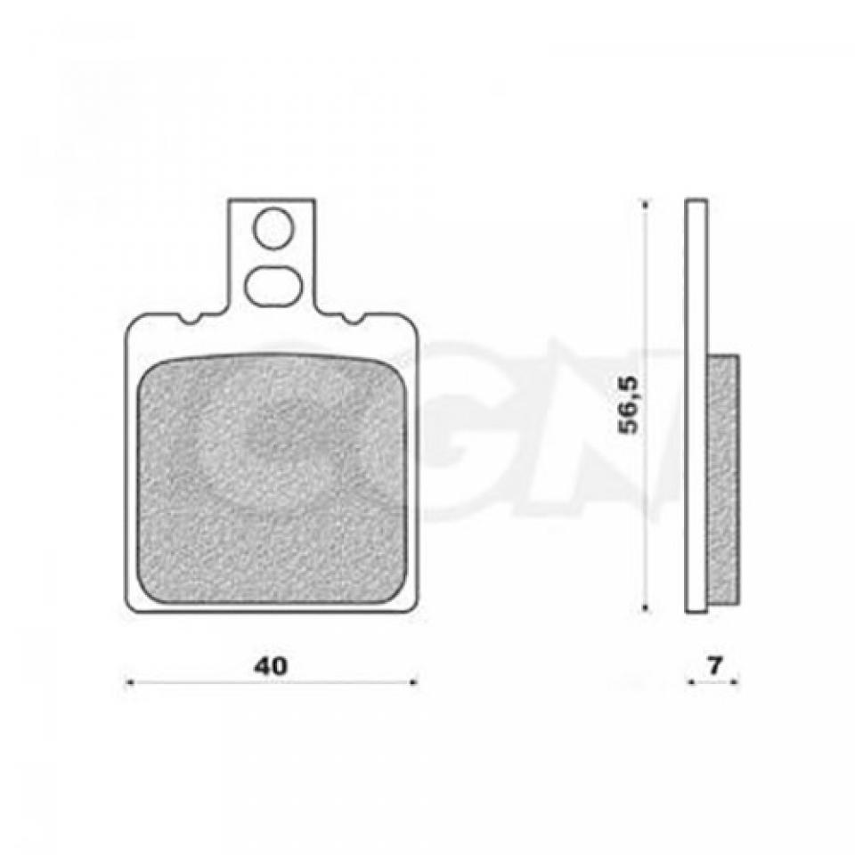Plaquette de frein Newfren pour Moto Laverda 750 Supersport 1995 à 2002 Neuf