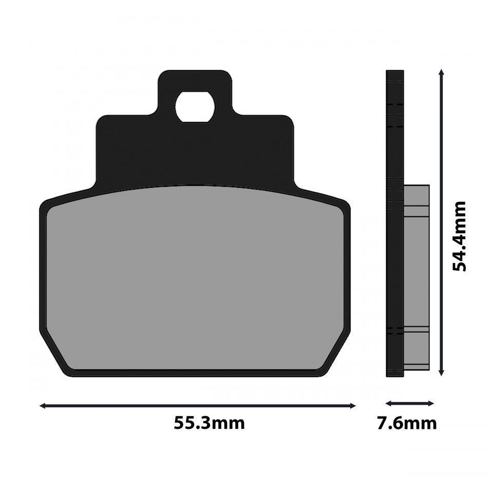 Plaquette de frein Polini pour Scooter Piaggio 125 MP3 Yourban 2012 à 2020 Neuf