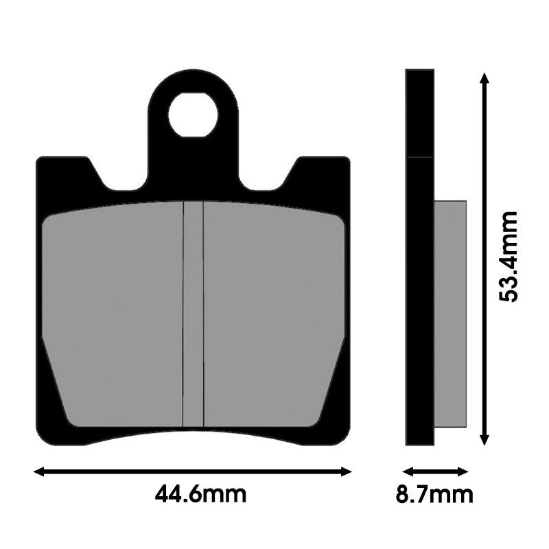 Plaquette de frein Polini pour Scooter Sym 125 Joymax 2015 Neuf