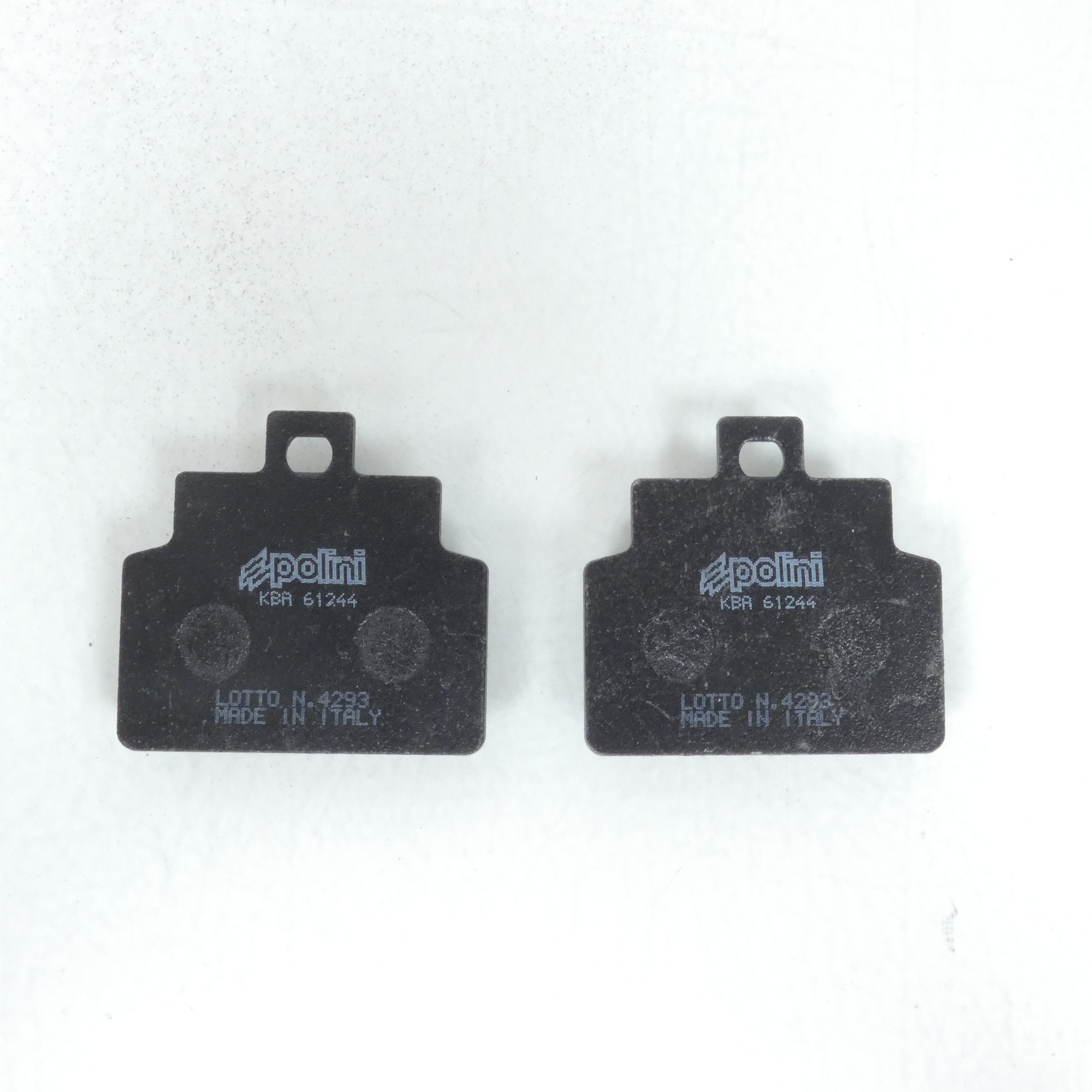 Paire plaquette frein Polini ORIGINAL pour scooter Aprilia 125 Habana 174.0028