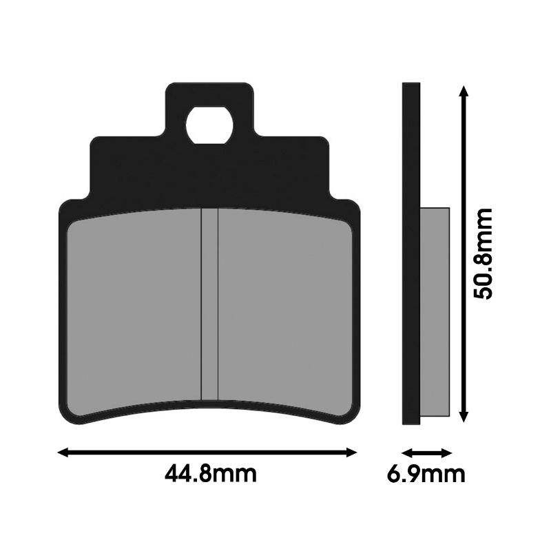 Plaquette de frein Polini pour Scooter Sym 125 CRUISYM Après 2018 Neuf