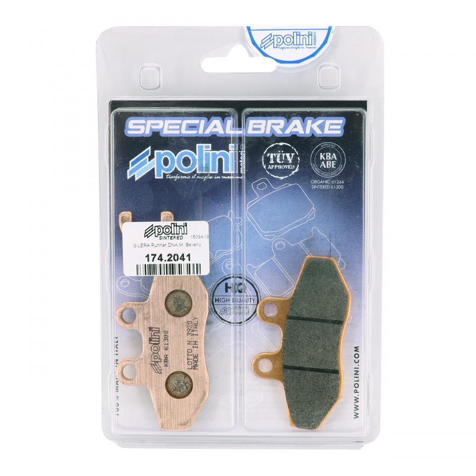 Plaquette de frein Polini pour Scooter Piaggio 125 Fly Neuf