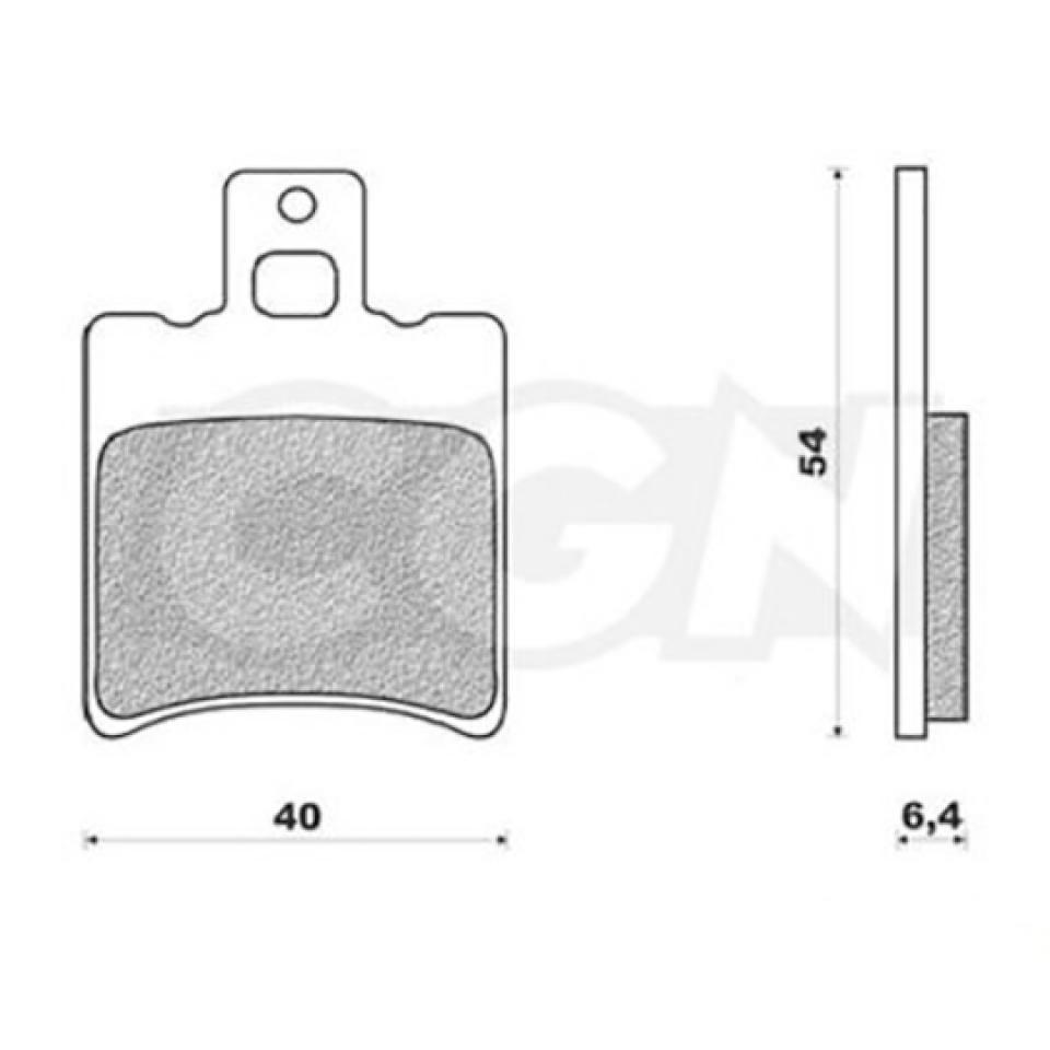 Plaquette de frein Newfren pour Scooter Aprilia 50 SR Racing LC Moteur Minarelli Neuf