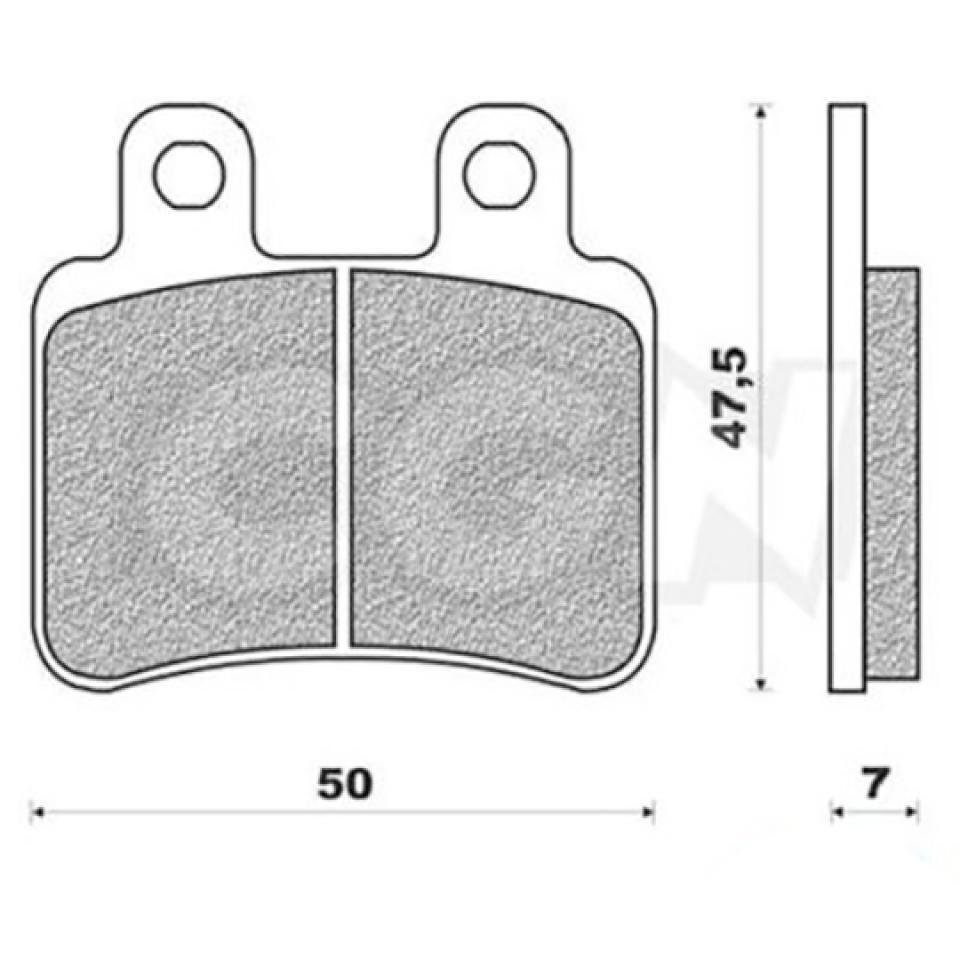 Plaquette de frein Newfren pour Scooter Peugeot 125 Satelis 2006 à 2011 Neuf