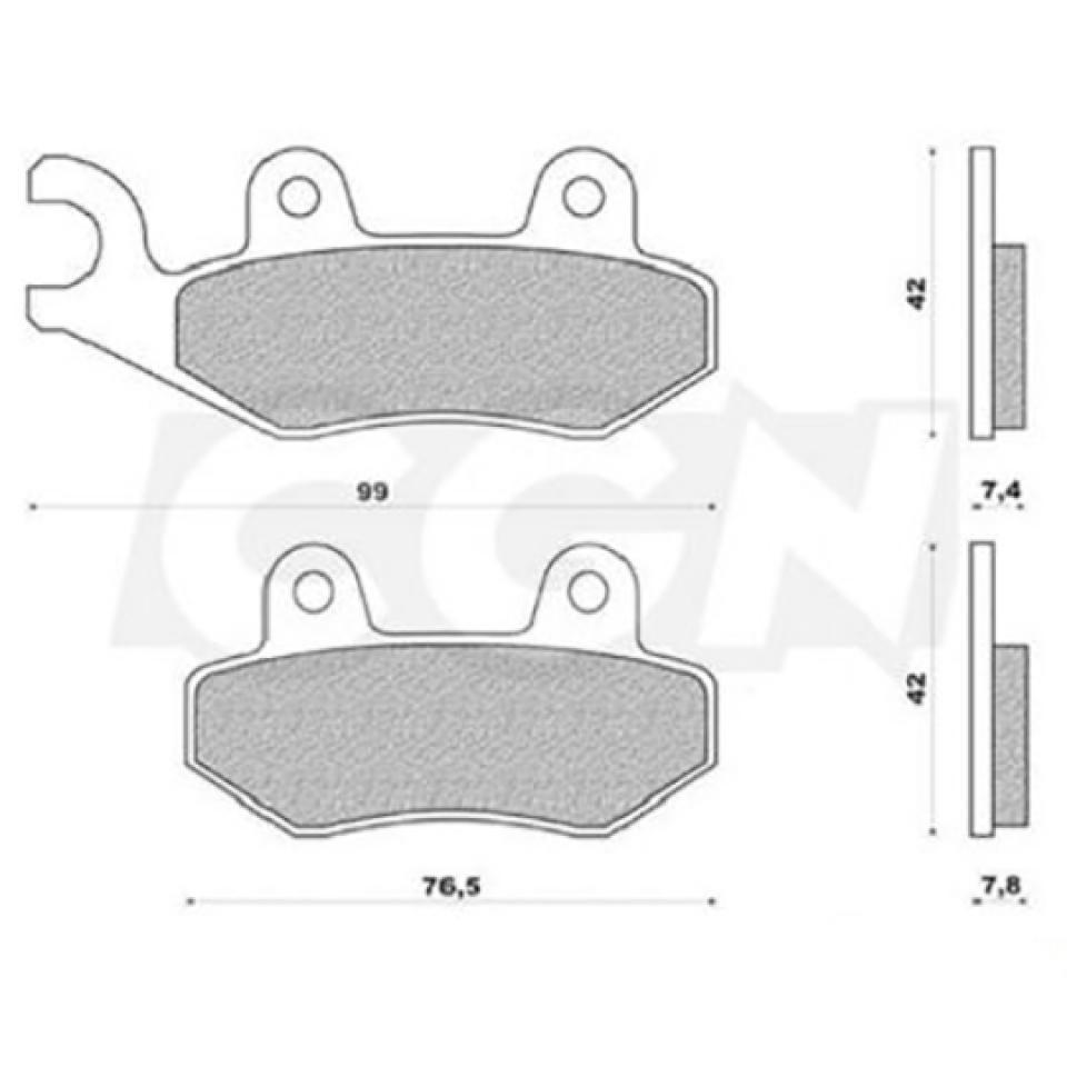 Plaquette de frein Newfren pour Moto Triumph 1050 Speed Triple R Après 2012 Neuf