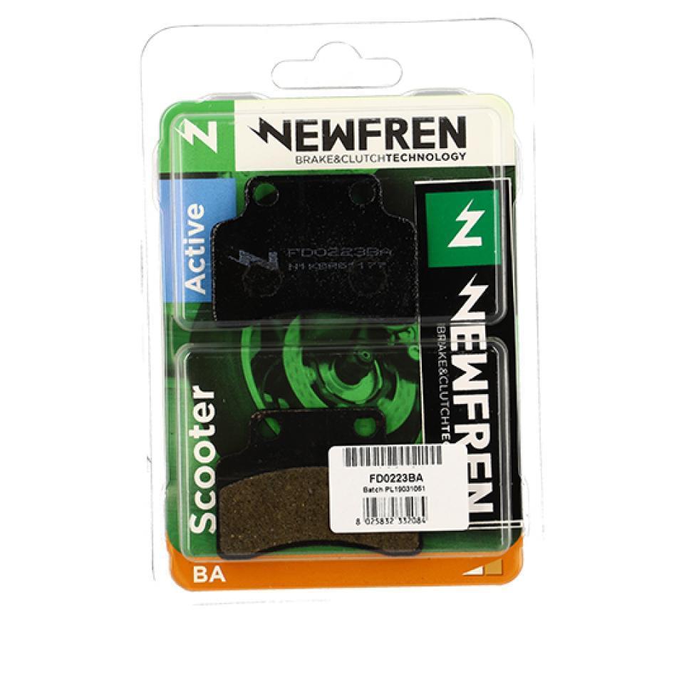 Plaquette de frein Newfren pour Scooter Sachs 50 49 Er Après 2008 Neuf