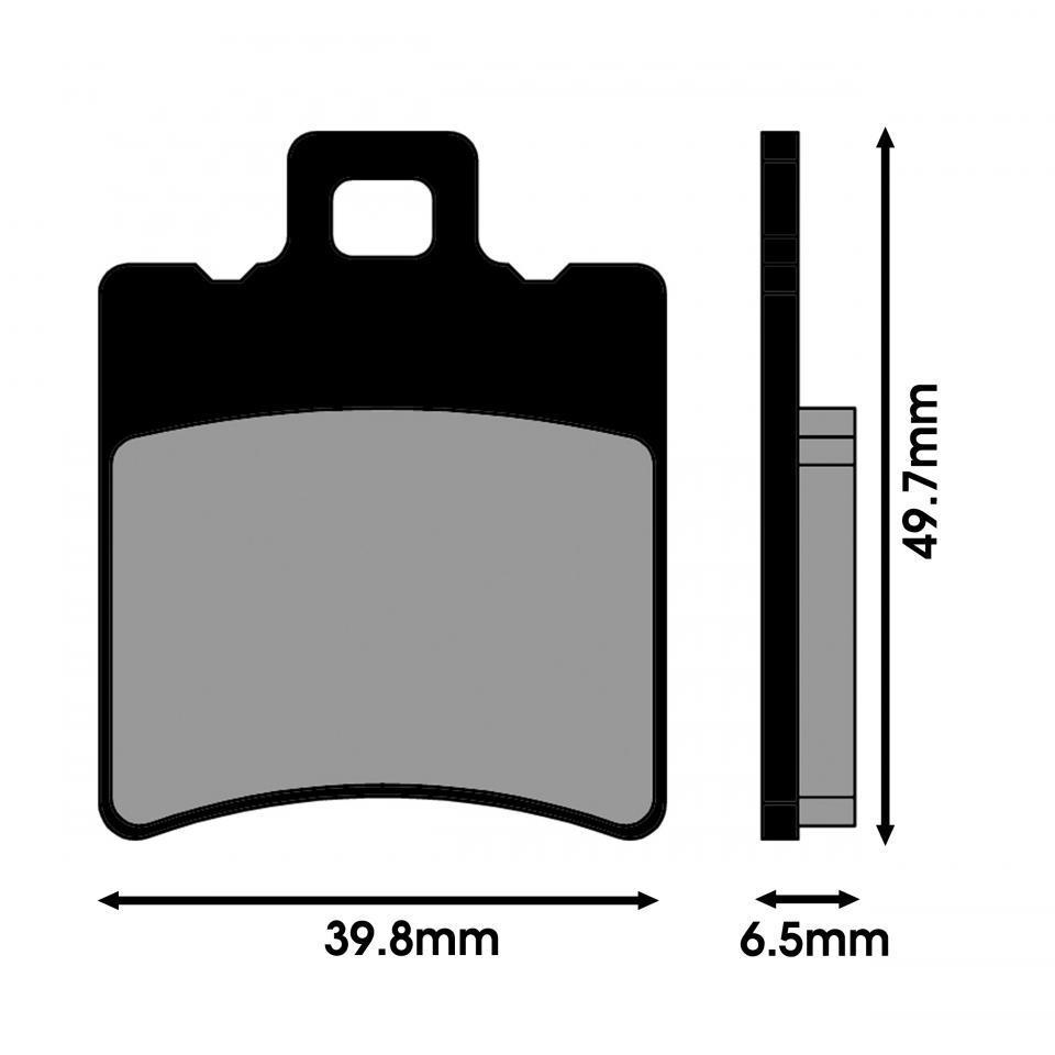 Plaquette de frein Polini pour Scooter MBK 50 Booster 1989 à 2019 174.0010 Neuf