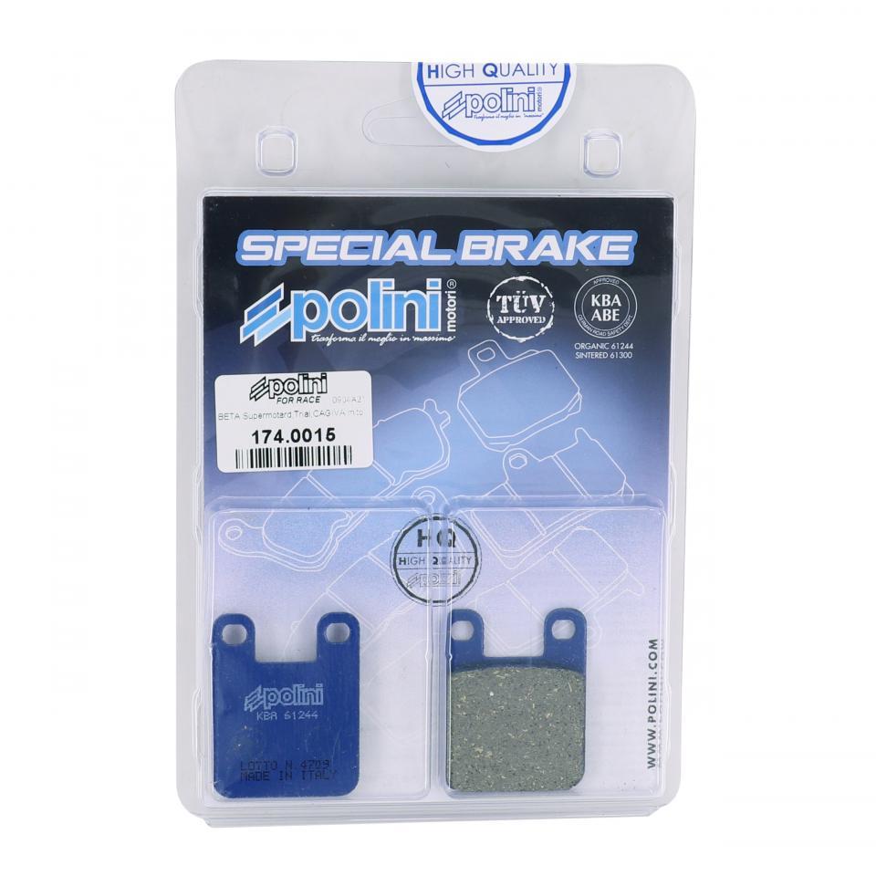 Plaquette de frein Polini pour Scooter Peugeot 50 Ludix blaster 2005 à 2014 174.0015 Neuf