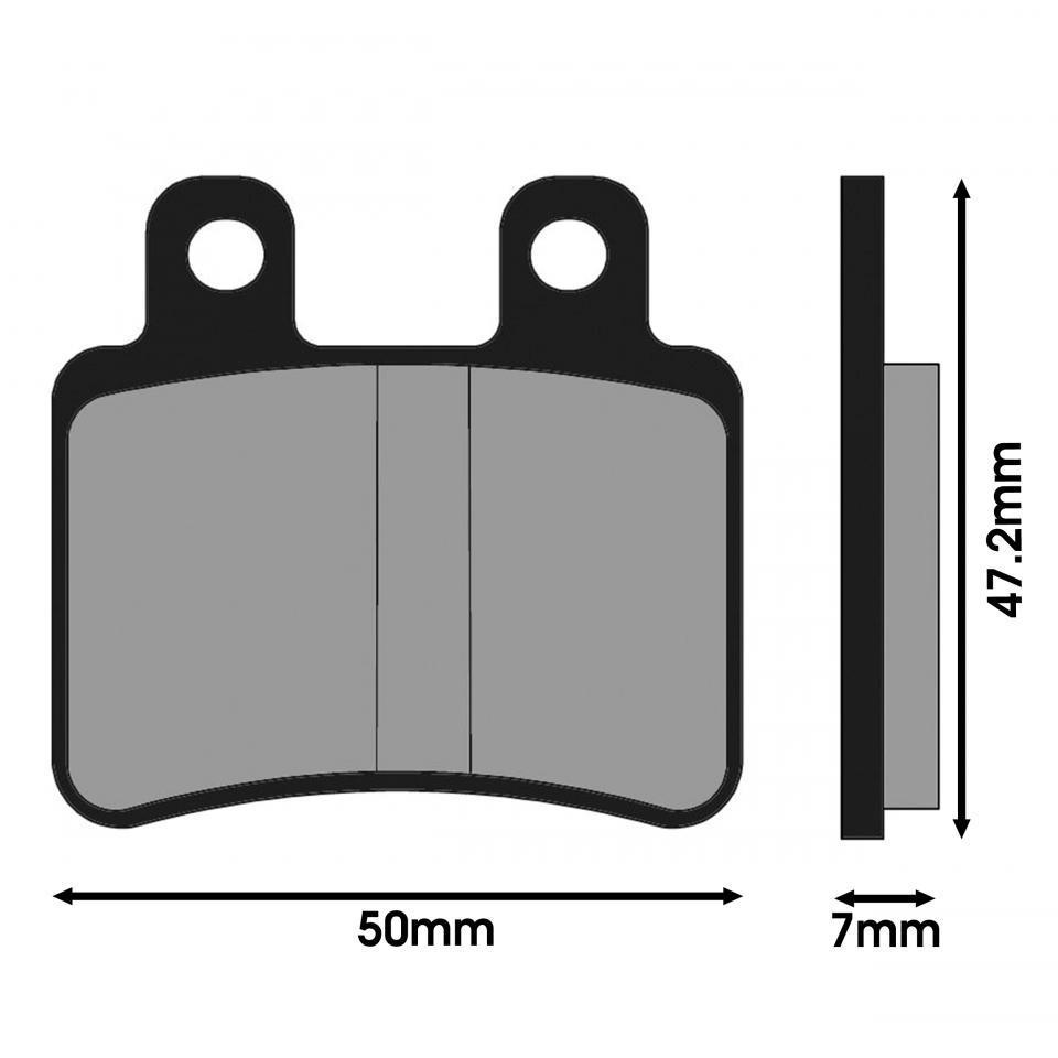 Plaquette de frein Polini pour Scooter Derbi 150 Boulevard Neuf