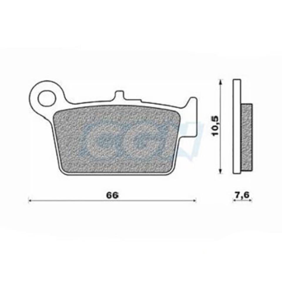 Plaquette de frein Polini pour Moto Beta 50 RR motard 2013 à 2018 174.0125 Neuf
