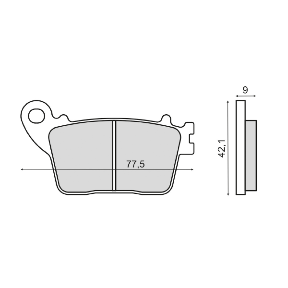 Plaquette de frein pour Suzuki Gsx-R