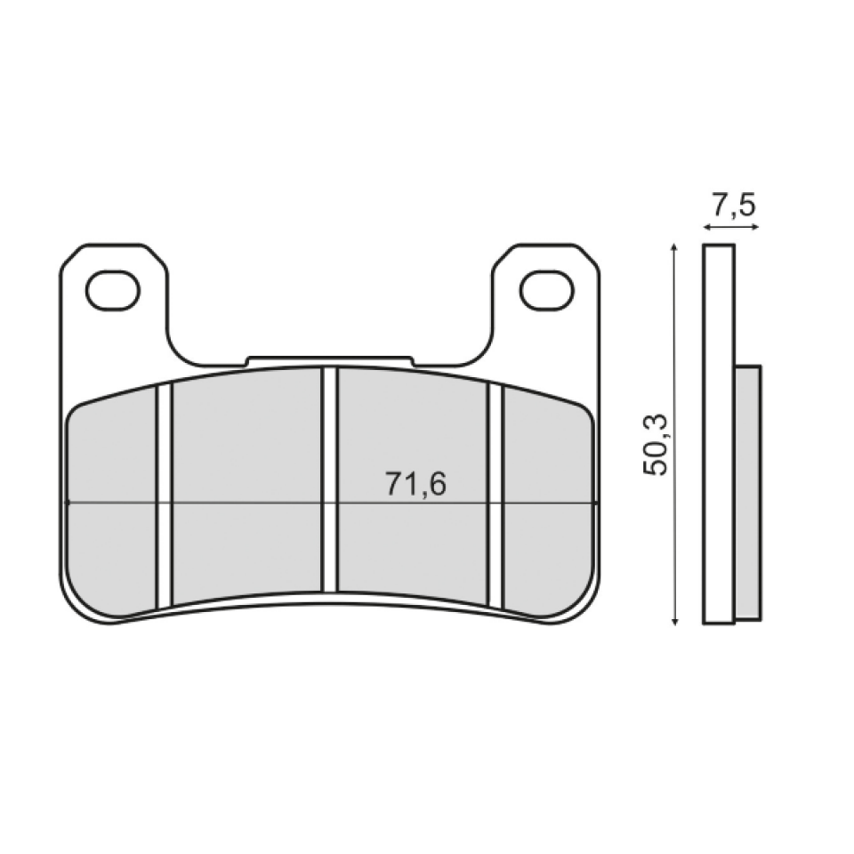 Plaquette de frein pour Suzuki Gsx-R