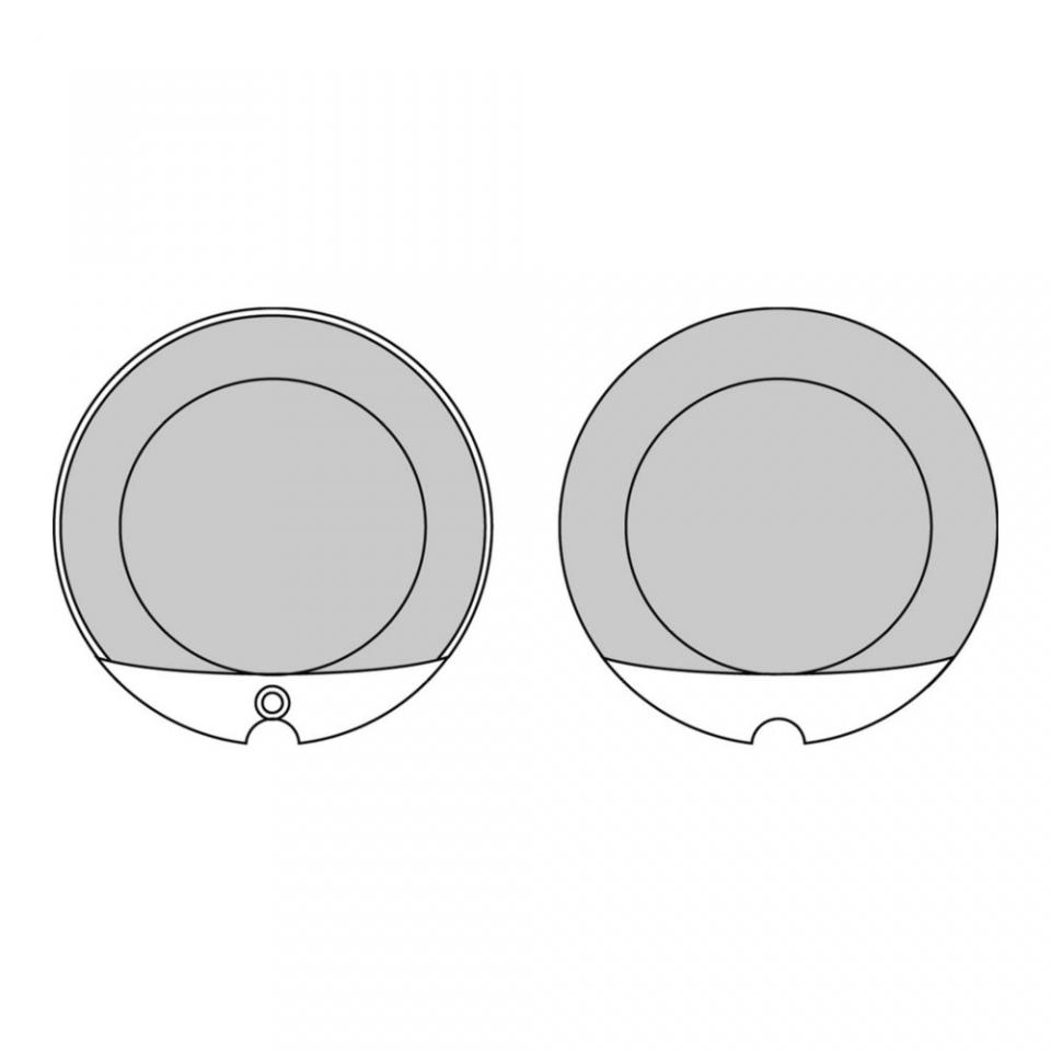 Plaquette de frein Ferodo pour moto Honda 550 CB 1974 à 1978 AV / FDB119P Neuf