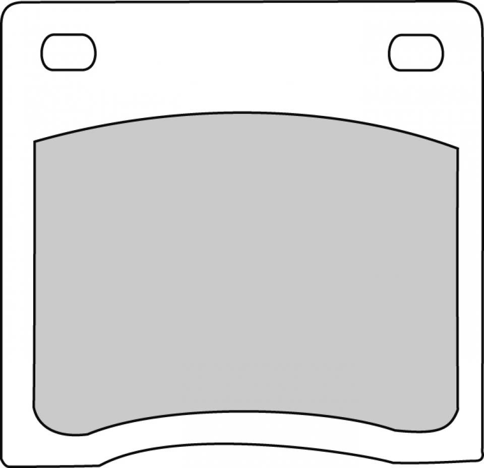 Plaquette de frein Ferodo pour Moto Suzuki 400 Gsx F 1981 à 1983 AR Neuf