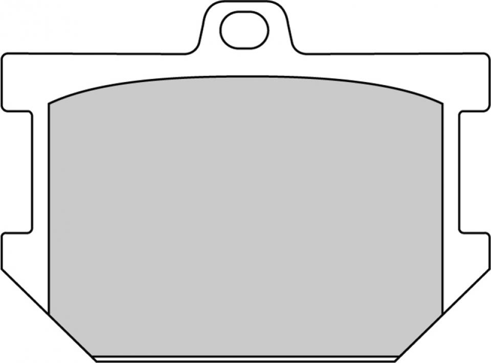 Plaquette de frein Ferodo pour Moto Yamaha 650 Xs Se 1979 à 1983 AVG / AVD / AR Neuf