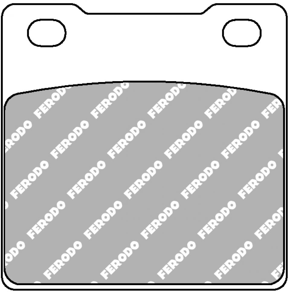 Plaquette de frein Ferodo pour Moto Honda 250 Cb N 1978 à 1980 AV / FDB183P Neuf