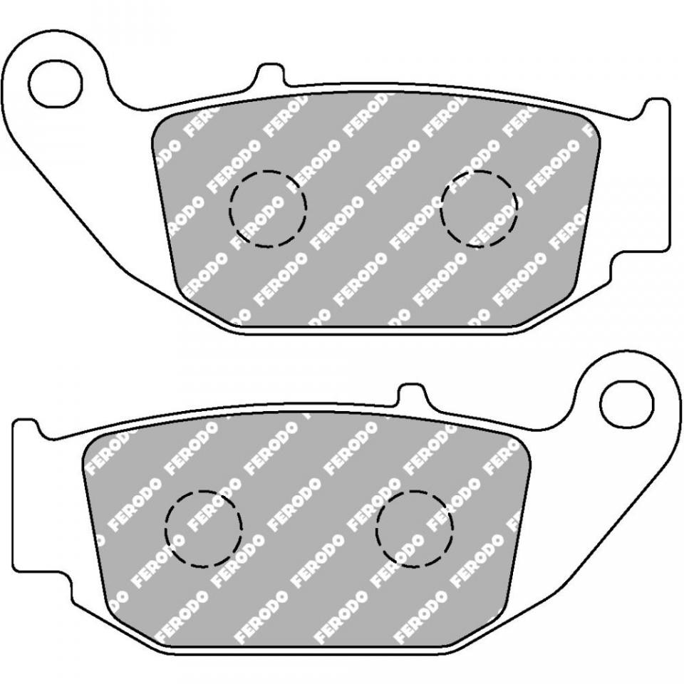 Plaquette de frein Ferodo pour Moto MV Agusta 990 Brutale R 2010 à 2012 AVG / AVD Neuf