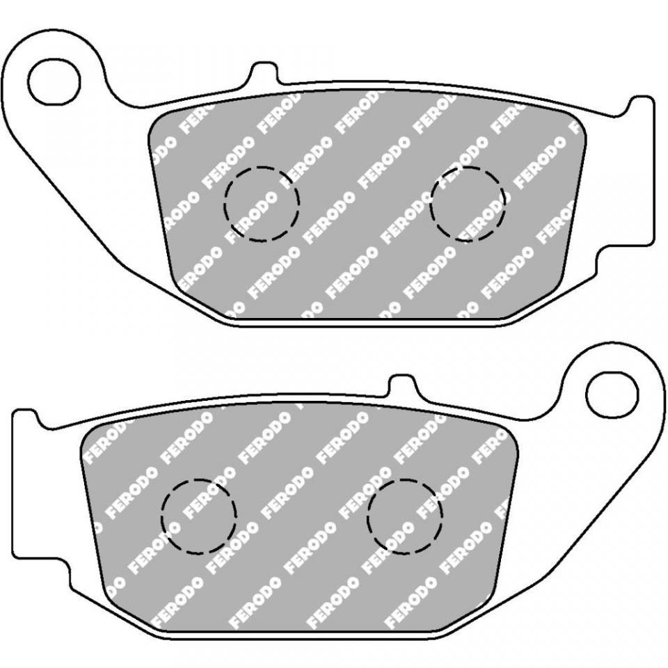 Plaquette de frein Ferodo pour Moto MV Agusta 990 Brutale R 2010 à 2012 AVG / AVD Neuf