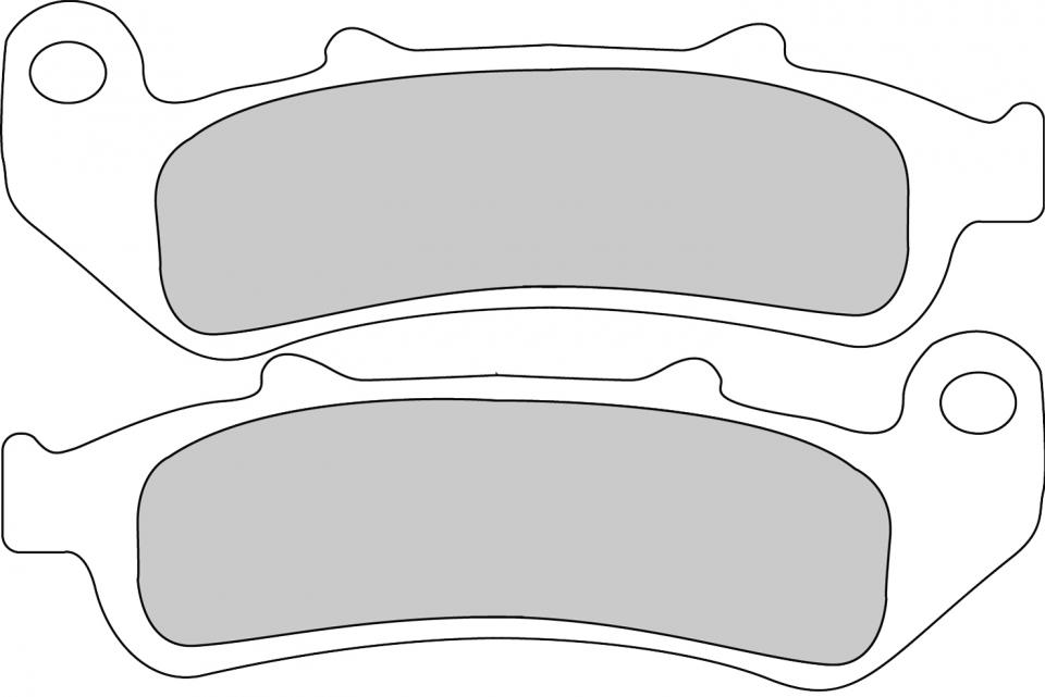 Plaquette de frein Ferodo pour Moto Honda 1000 CBR F 1993 à 2000 AVG / AVD / AR / FDB2002ST Neuf