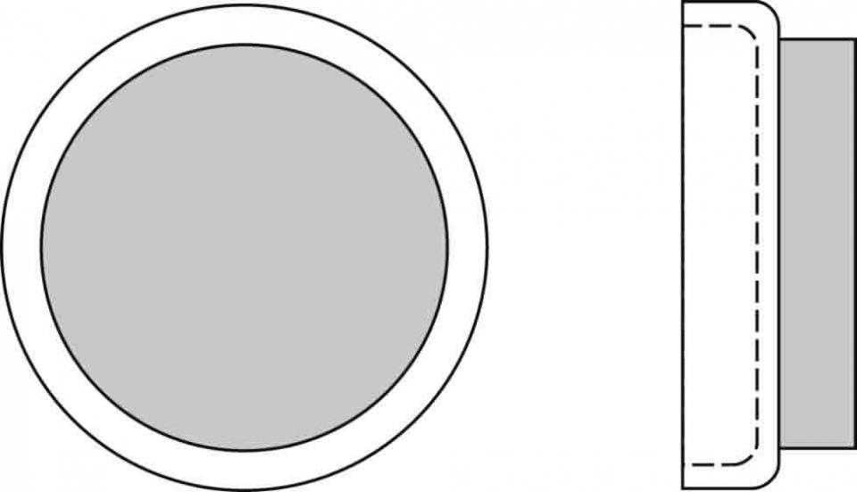 Plaquette de frein Ferodo pour Auto FDB2014SG Neuf