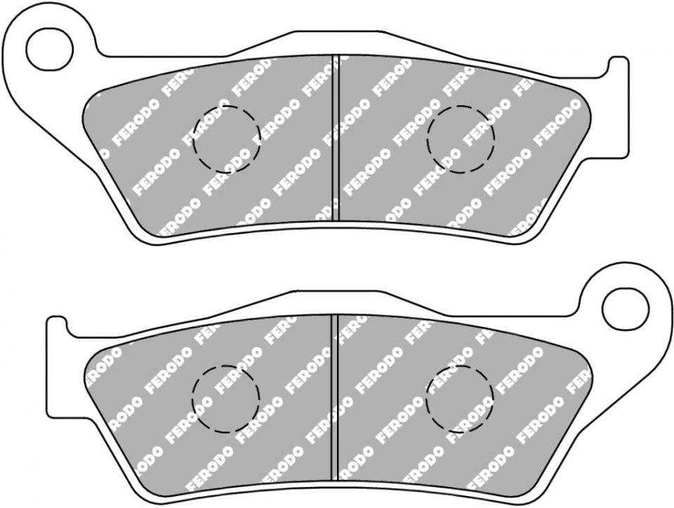 Plaquette de frein Ferodo pour Moto CF moto 800 MT TOURING 2022 à 2023 AR Neuf