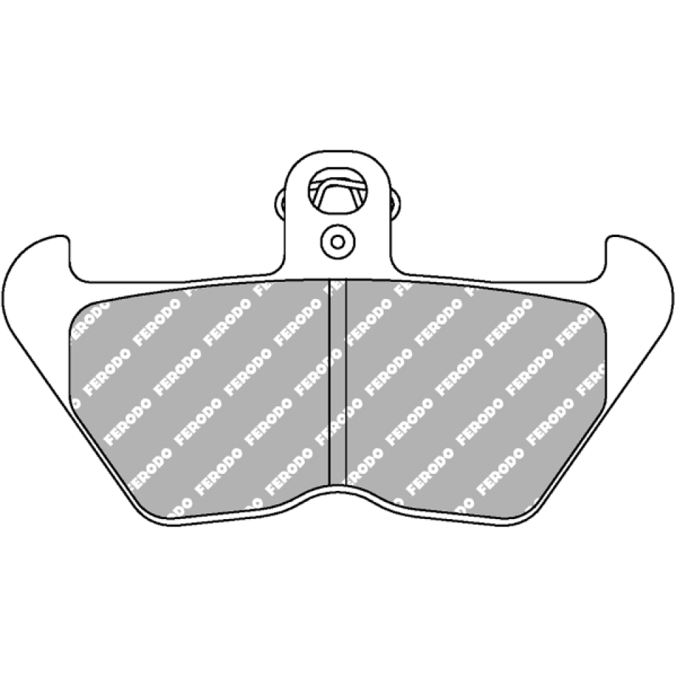 Plaquette de frein Ferodo pour Moto BMW 800 R 80 R 1993 à 1994 AV / FDB2050P Neuf