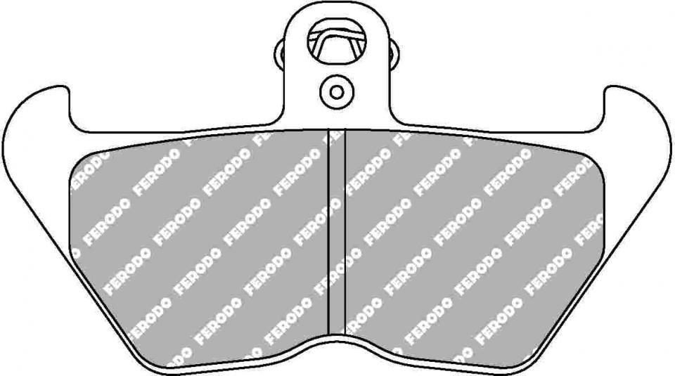 Plaquette de frein Ferodo pour Moto BMW 800 R 80 R 1993 à 1994 AV / FDB2050P Neuf