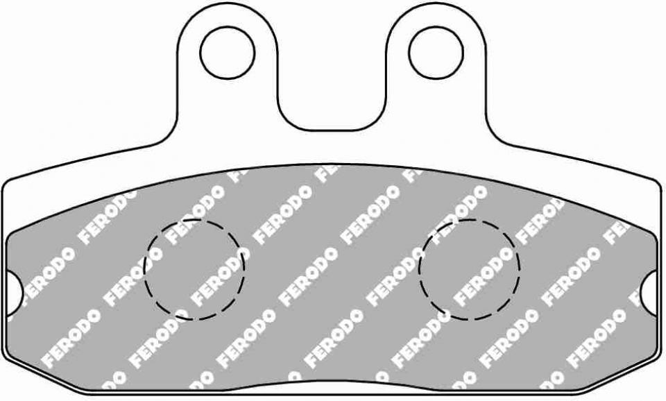 Plaquette de frein Ferodo pour Scooter Aprilia 500 Scarabeo 2002 à 2012 AVG / AVD Neuf