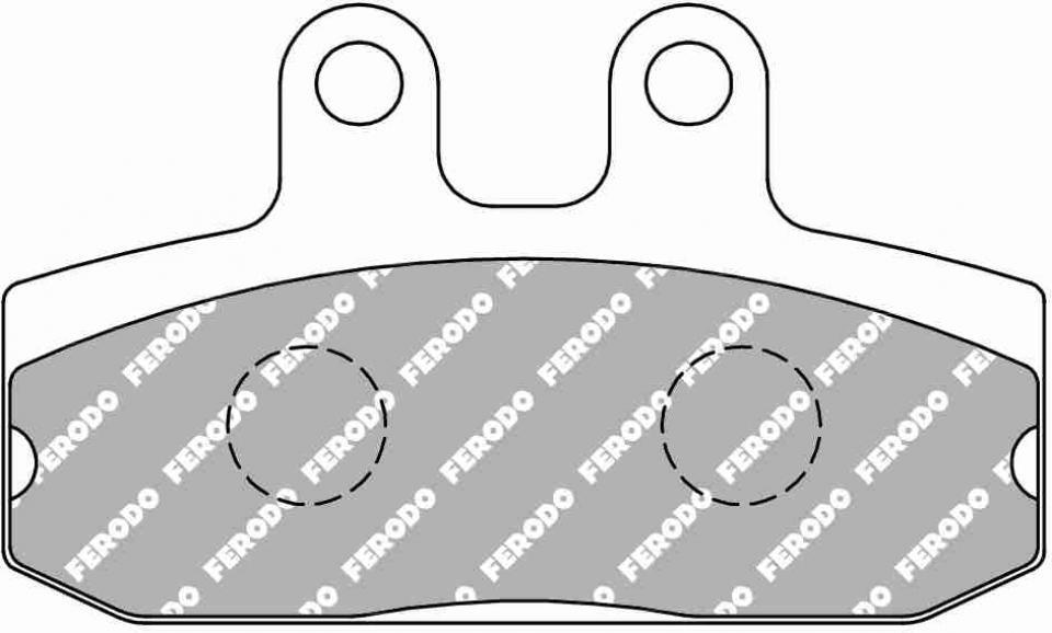 Plaquette de frein Ferodo pour Moto Aprilia 850 Mana 2009 à 2016 RCC01/RCB00/RCE00 / AR Neuf