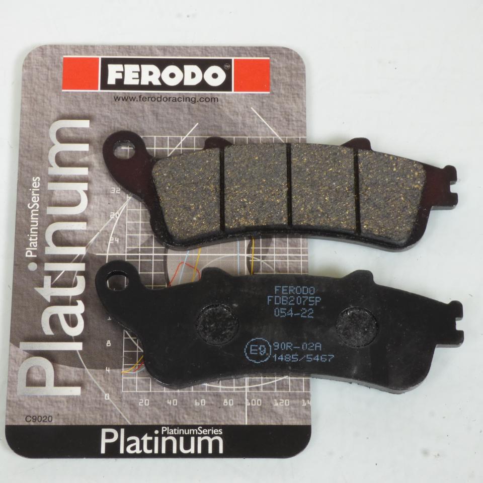 Plaquette de frein Ferodo pour Moto Honda 250 Jazz 2003 à 2004 MF07A / AV Neuf