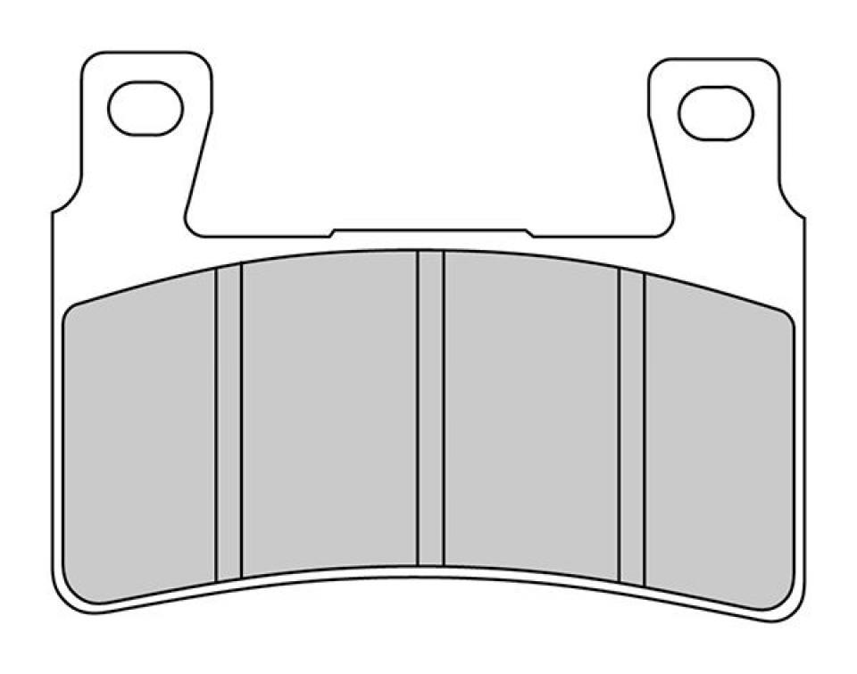 Plaquette de frein Ferodo pour Moto Honda 929 Cbr Rr Fireblade 2000 à 2001 AV Neuf