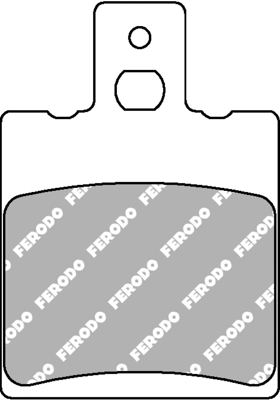 Plaquette de frein Ferodo pour Scooter Aprilia 50 Sr Www Nescaper Ac 1997 à 1999 AV Neuf