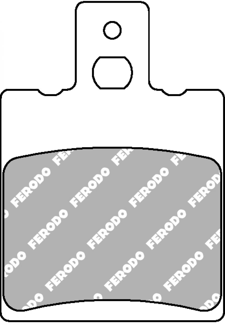 Plaquette de frein Ferodo pour Scooter Aprilia 50 Sr Www Nescaper Ac 1997 à 1999 AV Neuf