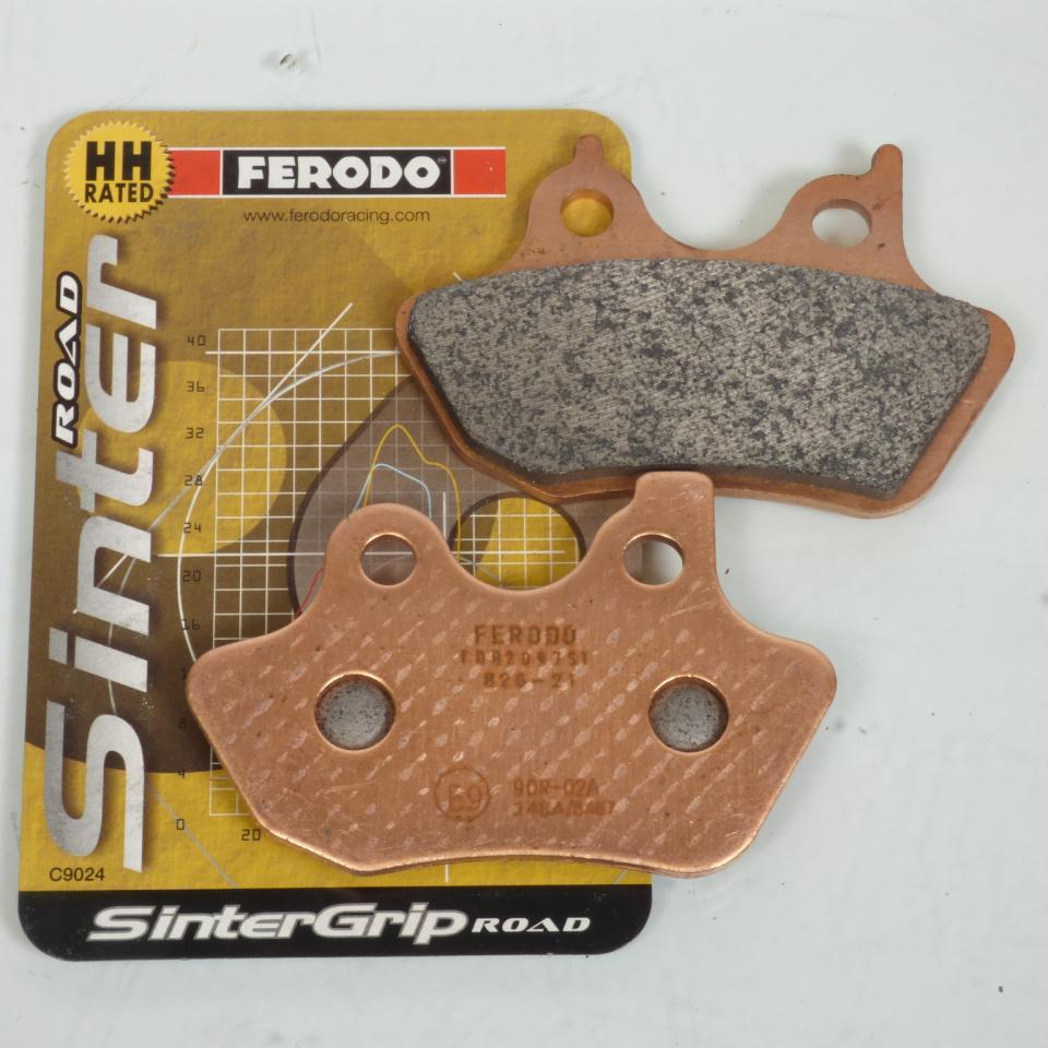 Plaquette de frein Ferodo pour Moto Harley Davidson 1130 Vrsc V-Rod 2002 à 2005 AVG / AR / FDB2097ST Neuf