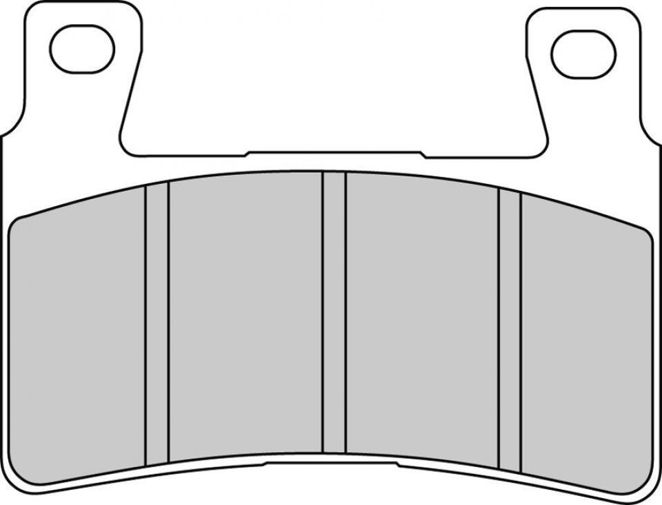 Plaquette de frein Ferodo pour Moto Harley Davidson 1200 XR 2010 à 2011 LD6 / AV Neuf