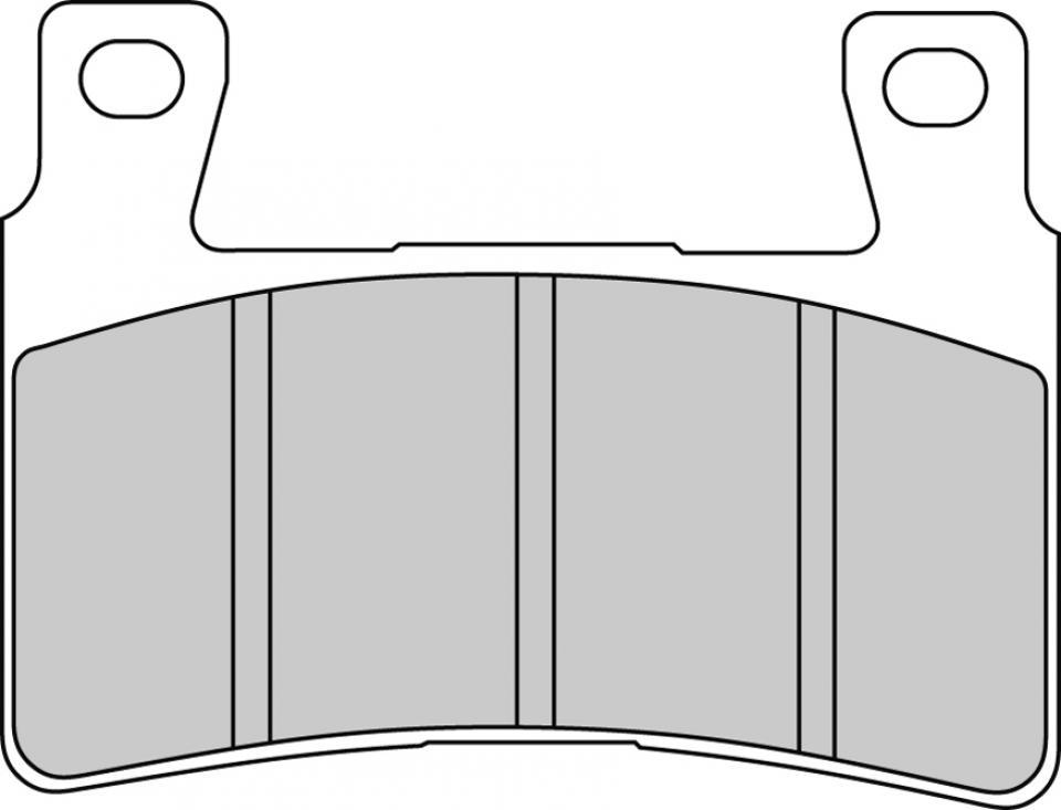 Plaquette de frein Ferodo pour Moto Harley Davidson 1200 XR 2010 à 2011 LD6 / AV Neuf