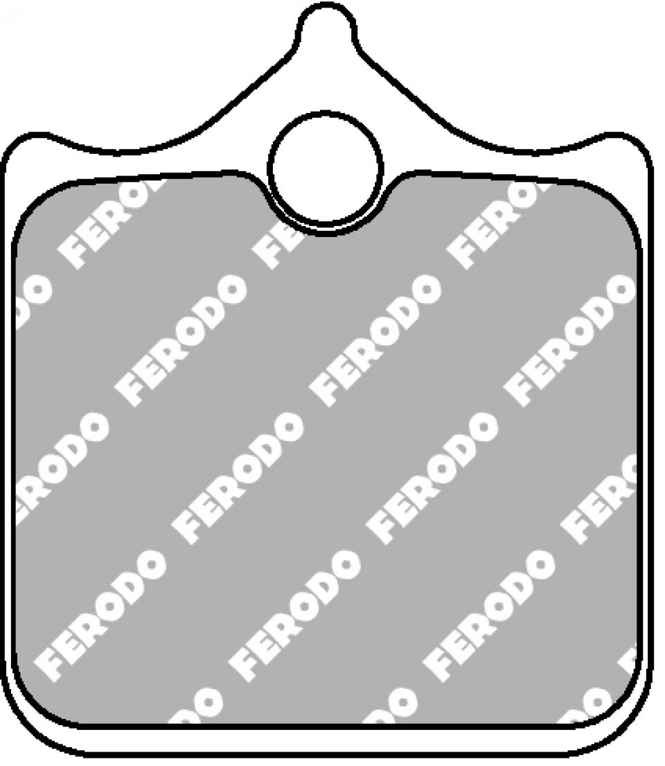 Plaquette de frein Ferodo pour Moto Generic 600 GRS 2014 à 2015 AV Neuf