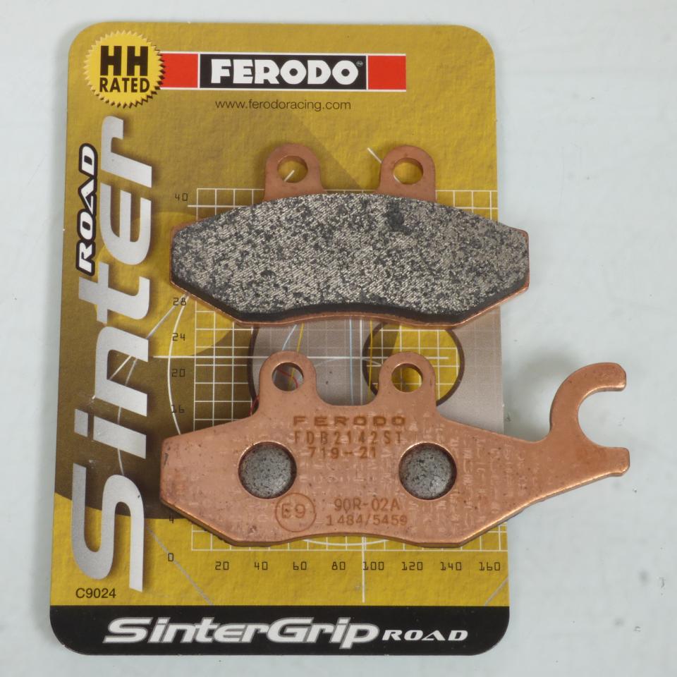 Plaquette de frein Ferodo pour Scooter Piaggio 125 Carnaby 2007 à 2010 M60200 / AV / AR Neuf