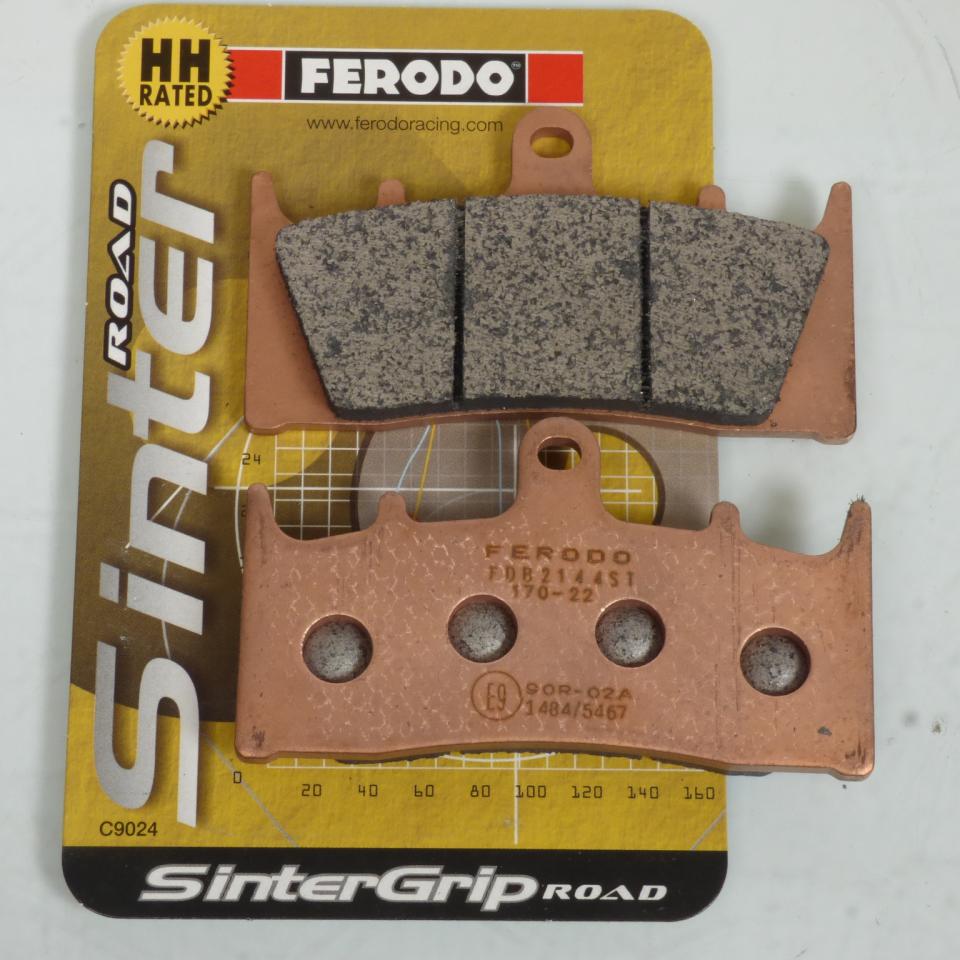 Plaquette de frein Ferodo pour Moto Kawasaki 1200 ZRX R 2001 à 2006 AVG / AVD Neuf