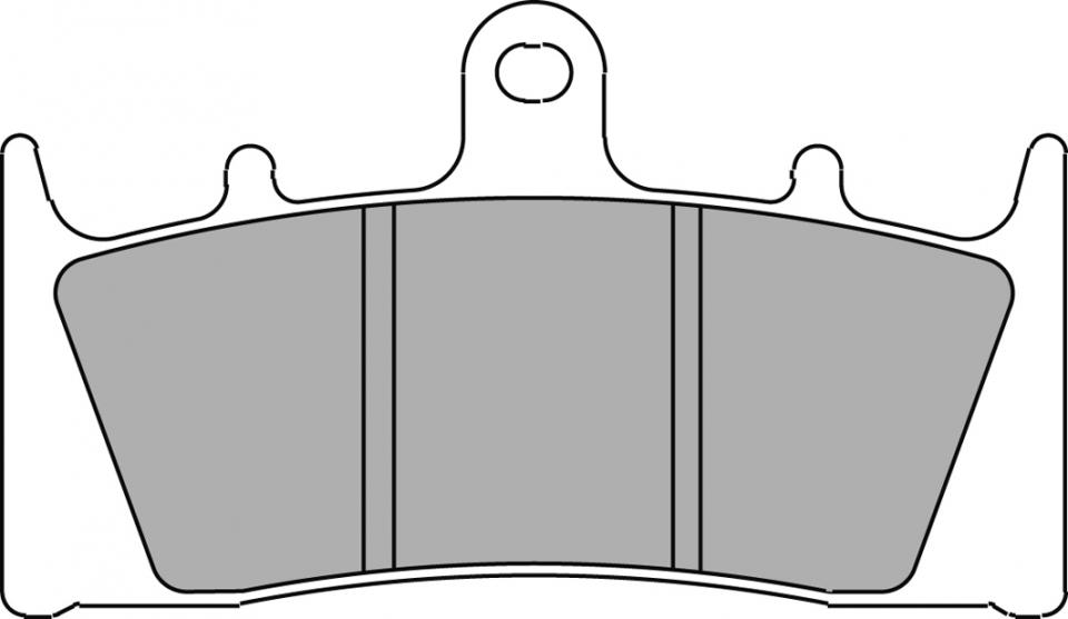 Plaquette de frein Ferodo pour Moto Kawasaki 1200 ZRX R 2001 à 2006 AVG / AVD Neuf