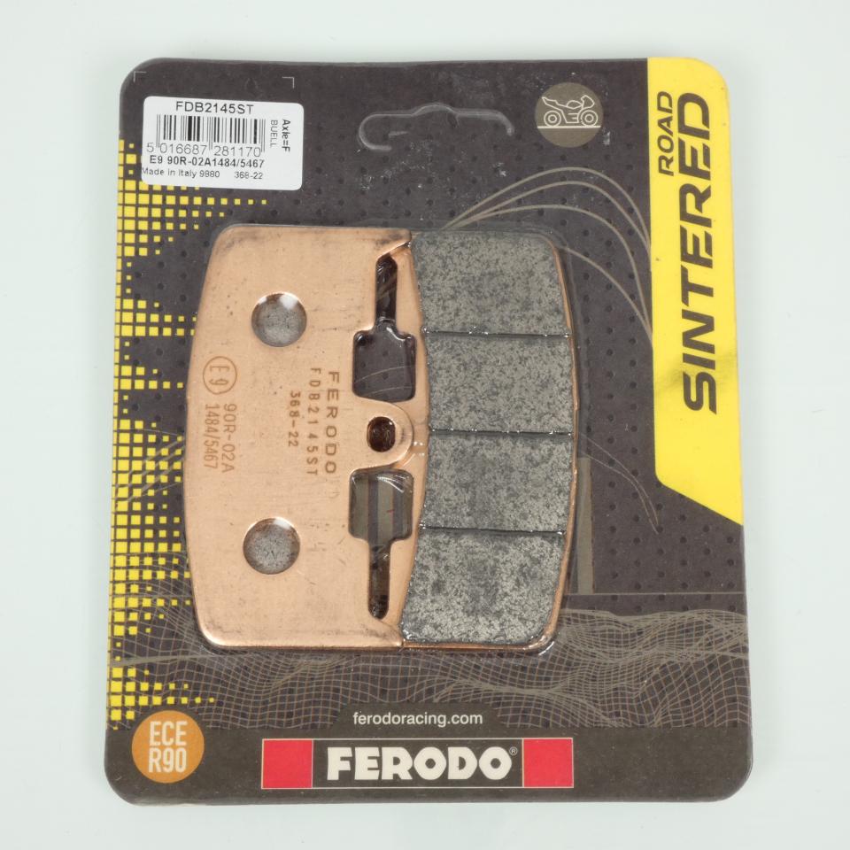 Plaquette de frein Ferodo pour Moto Buell 1000 XB-9S 2003 à 2004 XB1 / AV Neuf