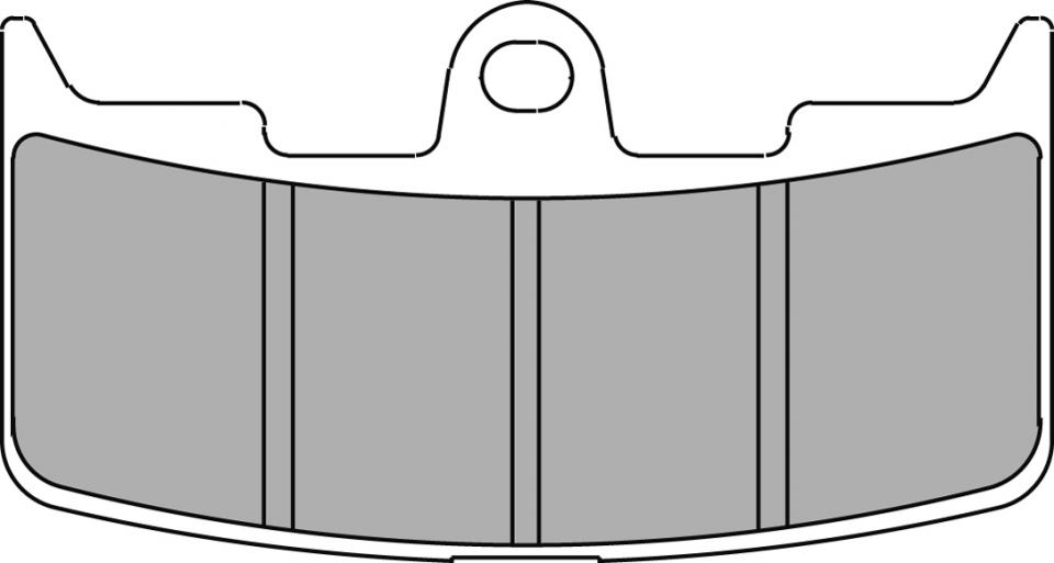 Plaquette de frein Ferodo pour Moto Buell 1200 XB-12R 2004 XB1 / AV Neuf