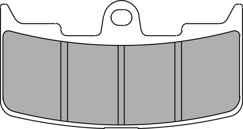 Plaquette de frein Ferodo pour Moto Buell 1200 XB-12R 2004 XB1 / AV Neuf