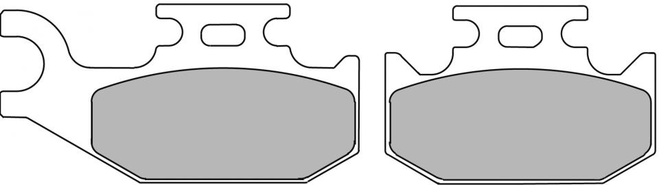 Plaquette de frein Ferodo pour Quad CF moto 550 Cforce 2014 à 2019 AR Neuf