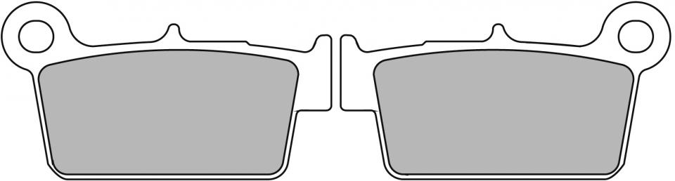 Plaquette de frein Ferodo pour Moto Gas gas 300 Ec Enduro 2T 2009 à 2020 AR Neuf